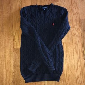 Navy Polo sweater